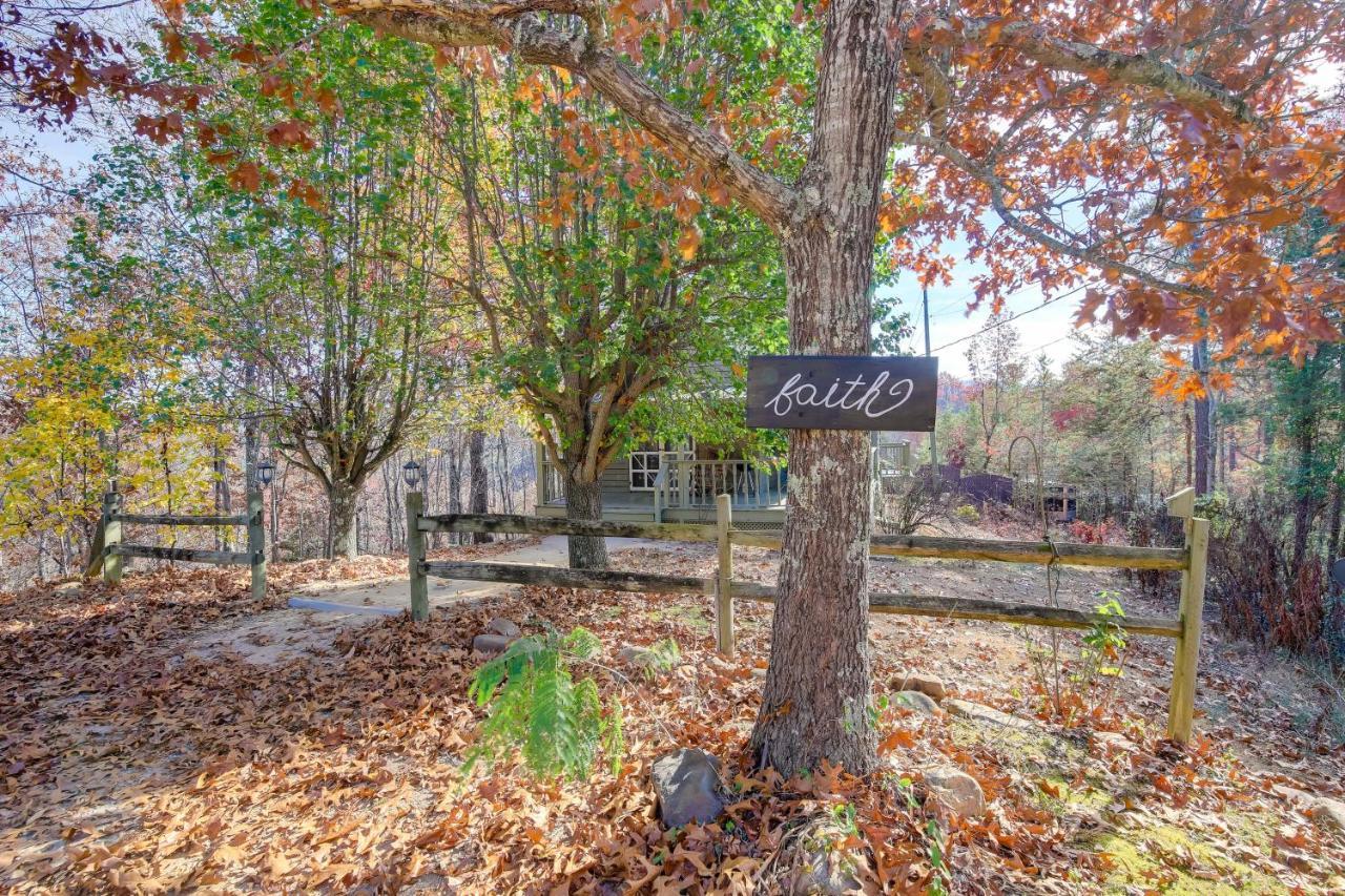 Faith Cabin In Cosby Fire Pit And Mountain Views Villa Exterior photo